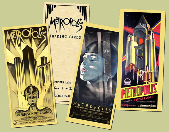 Metropolis Poster Cards